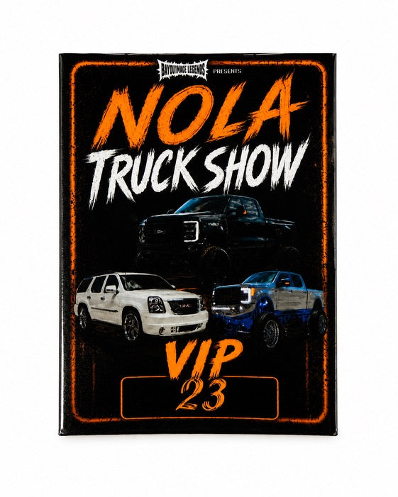 Bayou Truck Legends Show Stickers
