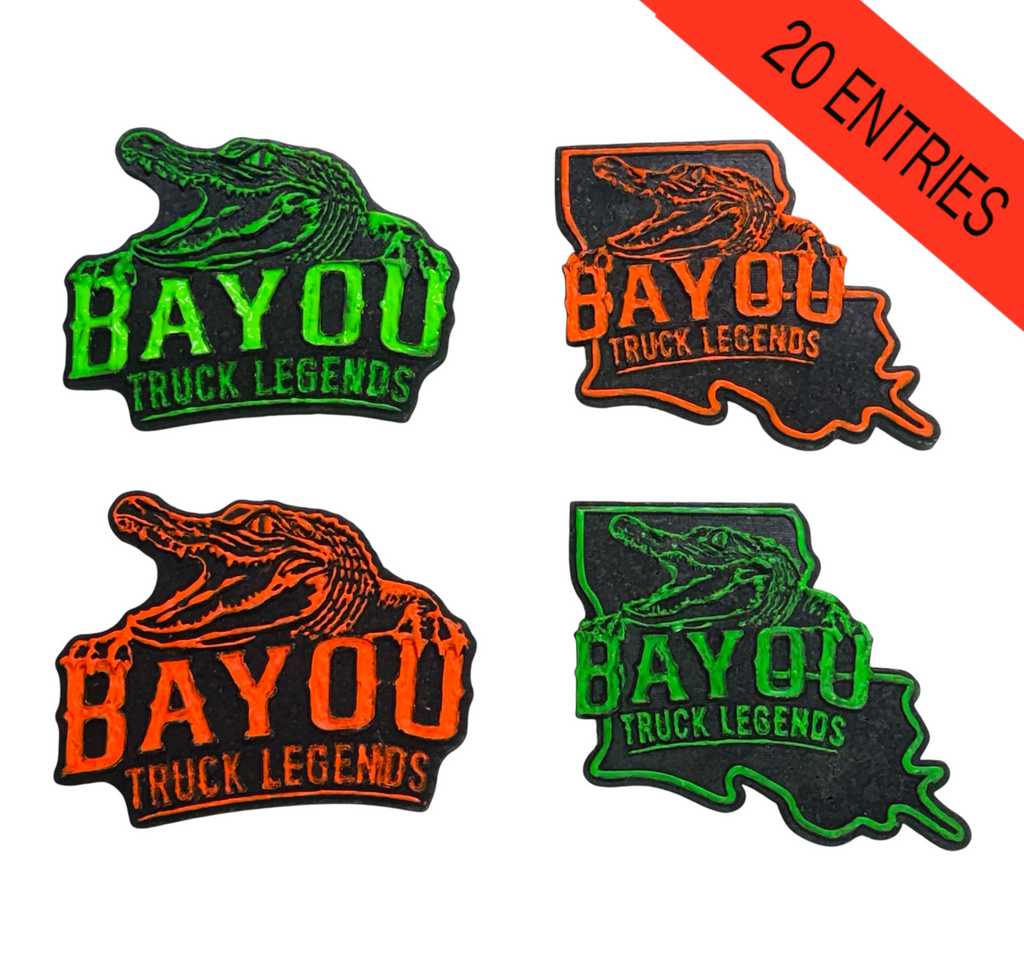 Bayou Truck Legends Air Freshener **20 Entries**