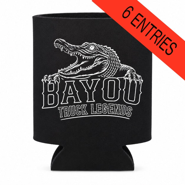 Bayou Truck Legends Beer Holder