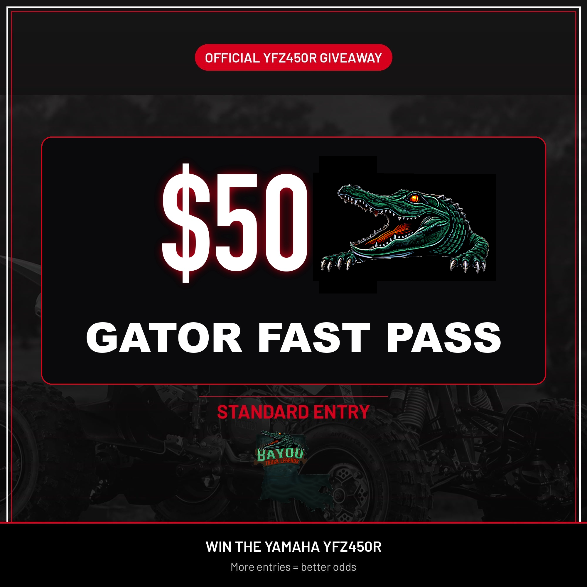 $50 GATOR FAST PASS