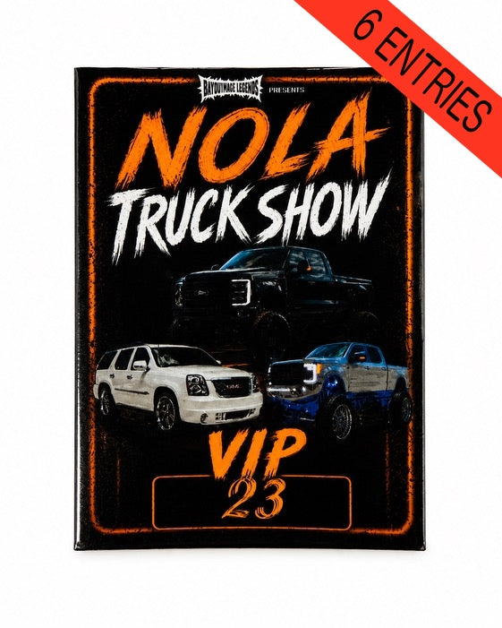 Bayou Truck Legends Show Stickers